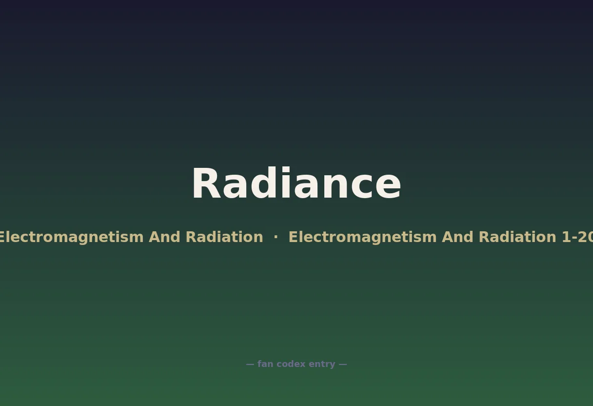 Radiance