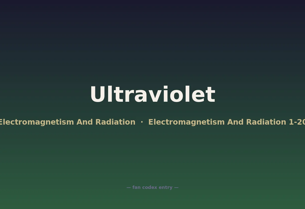 Ultraviolet
